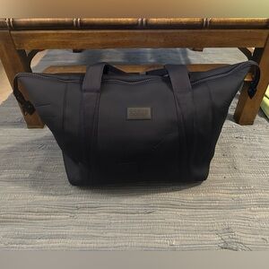 Dagne Dover Large Navy Neoprene Duffle Bag